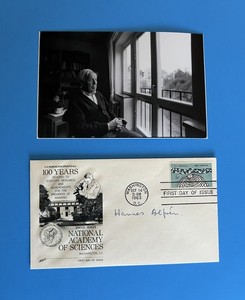 Hannes Alfven (Plasma Physicist / Nobel Prize Physics 1970 ) Hand Signed FDC