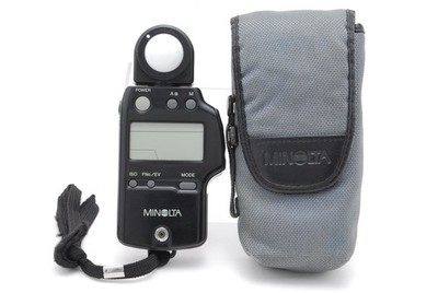 [NEAR MINT w/Case] Minolta Auto Meter IV F Flash Light Exposure Meter From JAPAN