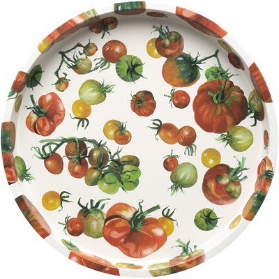 Emma Bridgewater Serviertablett Dig the Garden Tomaten Thema 31 cm