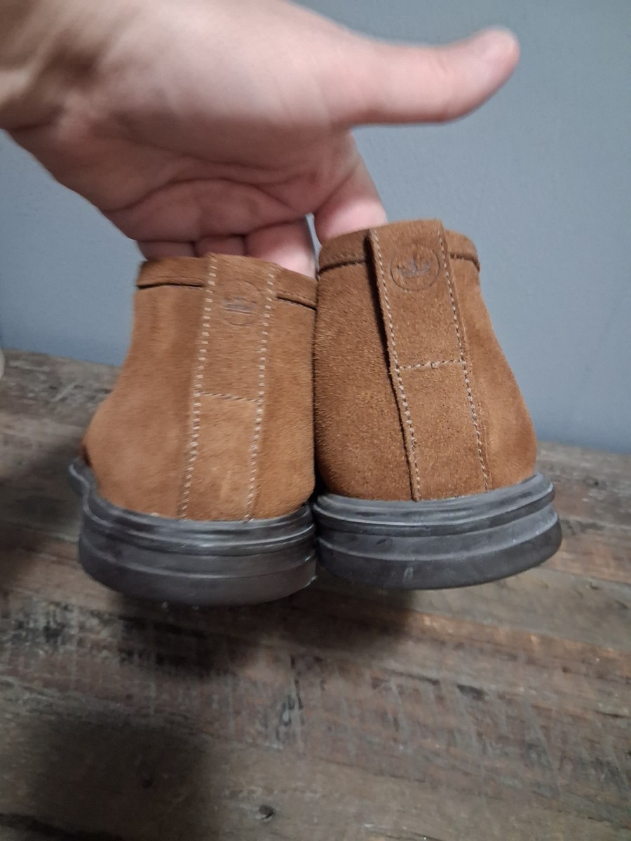 Peter Millar Excursionist Chukka‎ Brown Suede Pull On Ankle Boots Mens Size 10.5 Peter Millar | Shoes | Peter Millar Excursionist Brown Suede  main image 3