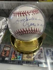 Reggie Jackson Signed Baseball HOF Inscripted Tristar Authed 3 HRs 10/18/‘77