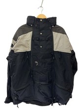 THE NORTH FACE Nylon Jacket Nylon BLK Solid Steep Tech 90s