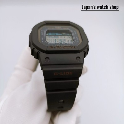 CASIO G-SHOCK GLX-S5600-1JF Black G-LIDE Tide Moon Women's Watch