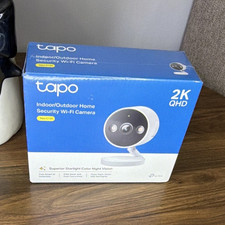 Tapo C120 2K QHD Wi-Fi Indoor/Outdoor Security Camera Night Vision Alexa