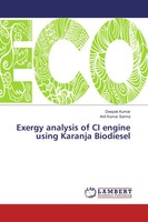 Deepak Kumar (U. A.) | Exergy Analysis Of Ci Engine Using Karanja Biodiesel