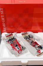 EXOTO 1/18 1975 Ferrari 312T & 312T4 Gift Set N. Lauda G. Villeneuve NIB