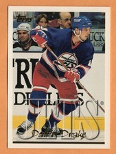 Dallas Drake Winnipeg Jets 1995-96 Topps card NHL Red Wings Coyotes Blues