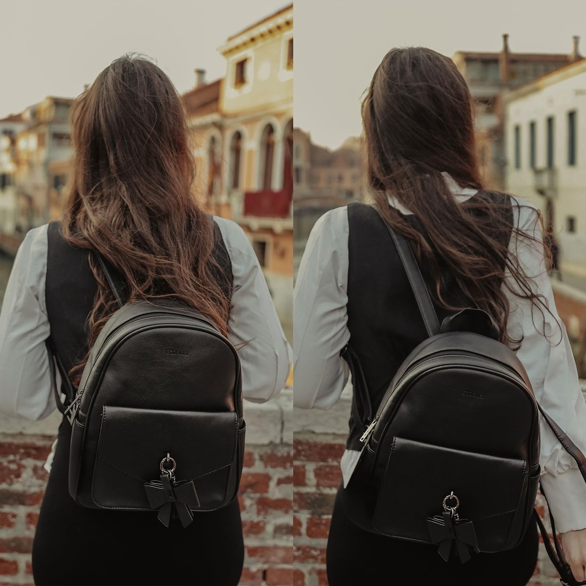 Water Resistant PU Leather Women