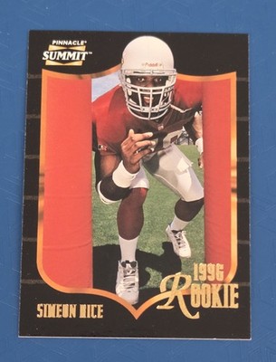 1996 Summit RC #159 Simeon Rice Arizona Cardinals FOOTBALL Card 6G