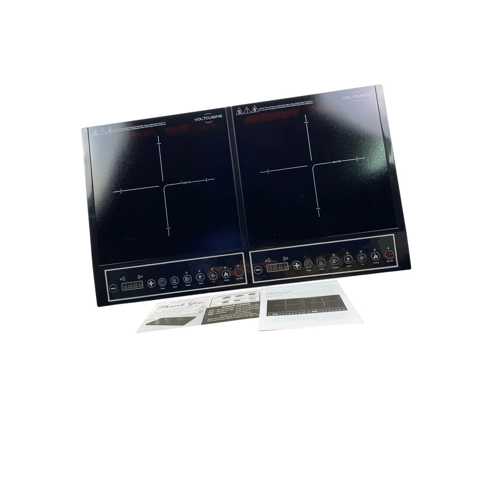 New Double Induction Cooktop Portable Induction Cooker with 2 Burner