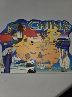Cat's Meow Village China Map