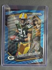 2025 Panini Prizm - Charles Woodson #119 Blue Wave Prizm /230
