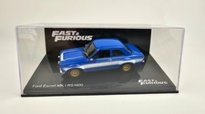 Fast and Furious Ford Escort MK I RS 1600 Altaya Fanhome Diecast 1/43