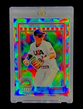 ELI WILLITS RARE ROOKIE REFRACTOR SILVER RAINBOW FOIL Panini #1 Pick - NATIONALS