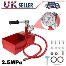 Water Pressure Test Pump System Hand 25 KG Leakage Tester Line Heating Hydraulic