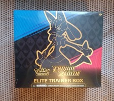 Pokémon TCG Crown Zenith Elite Trainer Box ETB New Sealed - DAMAGED Shrink