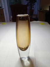 ASTA STRÖMBERG. Eine Glasvase, Strömbergshyttan, 1960er Jahre.