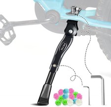 Kickstand for Kids Bike 16 18 20 Inch For 16-20 inch wheel, Black