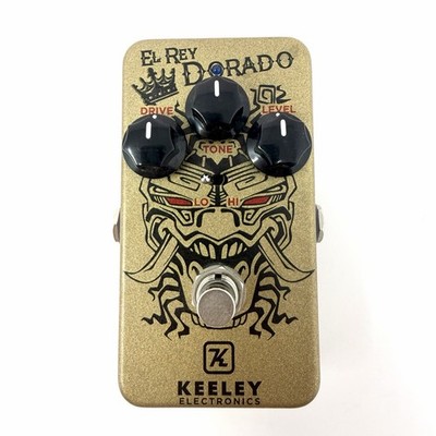 Keeley Electronics El Rey Dorado Effect Guitar Pedal Drive Distortion Boost Fuzz