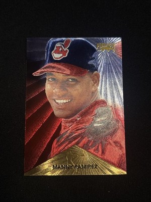1996 Pinnacle - Starburst Manny Ramirez #18