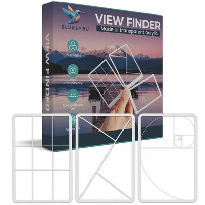 Fibonacci View Finder, Golden Ratio Viewer Tool, Artists, Photographers, Art