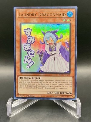 Laundry Dragonmaid RA05-EN095 [New Art Ultra Rare] Rarity Col 5 Yugioh NM