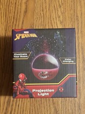 Marvel Spiderman Illuminate Your Room W LED Color Changing Projection Light-NEW