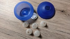 Tupperware Deko-Biene für Sahne mit Tüllen blau
