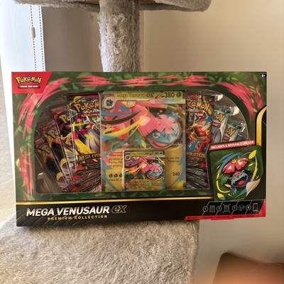 Pokémon Mega Venusaur Ex Premium Collection Box SEALED & IN HAND - Schneller Versand