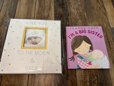 Malden Baby Photo Album  I  m A Big Sister Book Gift Set New Baby