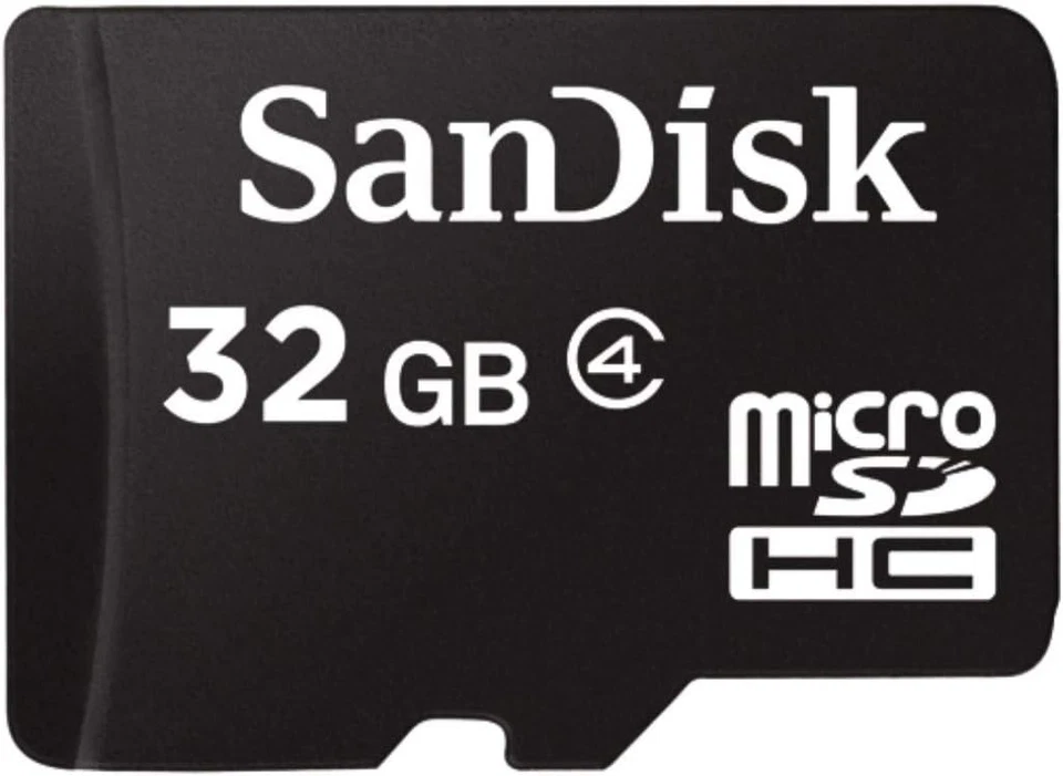 SanDisk 32GB Class 4 MicroSD with microSDHC-SD Adapter, Black (UK IMPORT) - Image 4 of 4