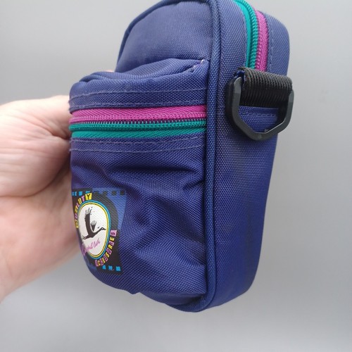 ACCESORIOS DE CALIDAD VINTAGE CÁMARA MORADO ESTUCHE DE TRANSPORTE EN MUY BUEN ESTADO Sin correa para el hombro - Imagen 6 de 12