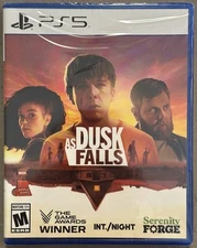 New As Dusk Falls: Premium Physical Edition - PlayStation 5, 2024 PS5