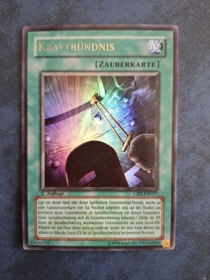 Kraftbündnis (V.1 - Ultra Rare) 1. Auflage - YuGiOh! Cybernetic Revolution