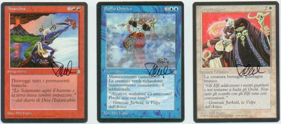 SIGNED Phil Foglio Artist Proof _13x ITALIAN ICE AGE - Anarchy, Sulfur Springs - Image 3 of 4