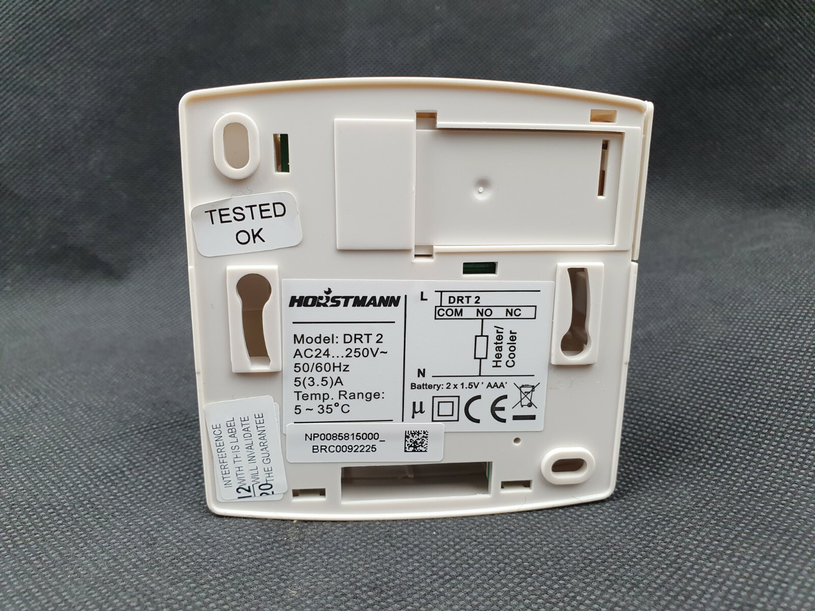 Horstmann DRT2 Programmable Electronic Room Thermostat eBay