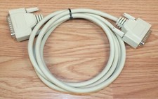 Unbranded Vintage Male to Male Serial Parallel Printer Extension Cable READ