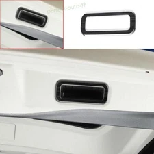 For Nissan X-TRAIL Rogue 14-2020 Black Steel Tailgate Rear Door Handle Trim