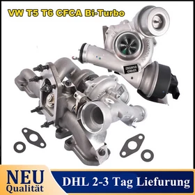 Bi-Turbolader für VW Transporter V Multivan V T5 7EA 2.0 BiTDI CFCA 53049700139