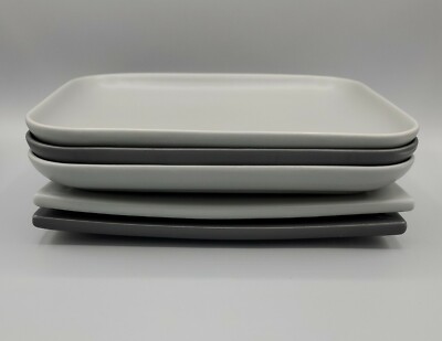 ASA Selection Germany matte Grey ceramic Appetizer sushi Trays Portugal set of 5