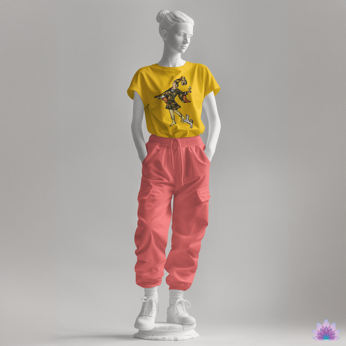 T-shirt gialla unisex carta tarocchi • abbigliamento stretchy maglietta spirituale significativa - Foto 7 di 18