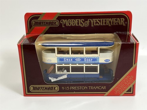 Preston Tramcar Swan Soap 1:87 Scale Models of Yesteryear Matchbox Y15D S6 - Picture 6 of 6