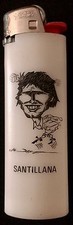 MECHERO BIC MUNDIAL 82 SANTILLANA SELECCION ESPAÑA REAL MADRID FUTBOL 1982