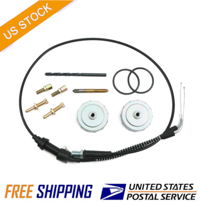 #ad Fits TORS REMOVAL Yamaha Banshee 1987 2006 thumb throttle cable caps ELIMINATOR $23.09