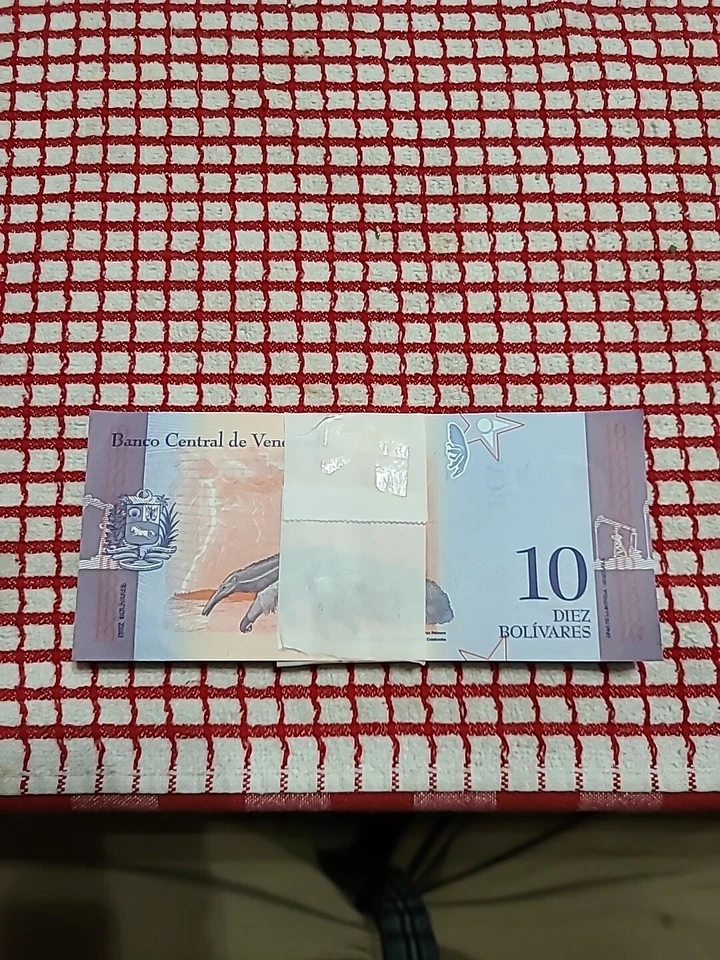 Venezuela 10 Bolivar Soberano, 2018, P-103az, UNC, Replacement X 100 PCS Bundle - Image 2 of 4