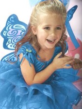 NEW NWT Super Plush Turquoise/Blue Tulle/Satin Tutu Skirt-Just Pretend Kids 4/5Y