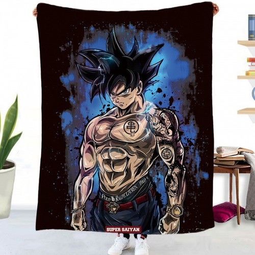 Anime Dragon Ball Series Blanket, Nap Blanket, Sofa, Air Conditioning Blanket - Picture 34 of 43