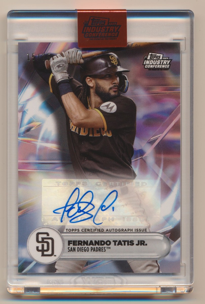 2024 Topps Industry Conference Signed Auto Fernando Tatis Jr. 15 