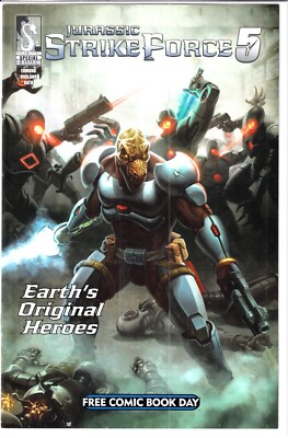 Jurassic strike Force 5 Special Edition SIlver Dragon Comics
