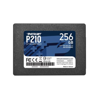 Patriot Memory P210 Sata 3 256Gb Ssd 2.5 Inch Internal Solid State Dri Electr...